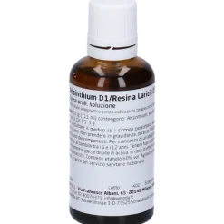 Weleda Absinthium D1 / Resina Lari D3 Gocce Orali Omeopatiche 50 ml