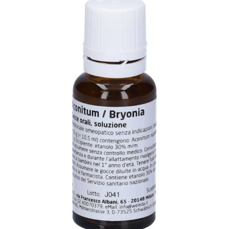 Weleda Aconitum e Bryonia Gocce Omeopatiche 20ml