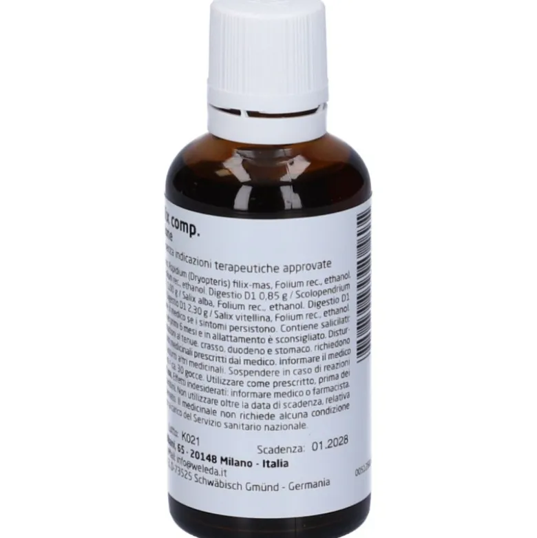 Weleda Aspidium Salix Complex Gocce Omeopatiche 50ml