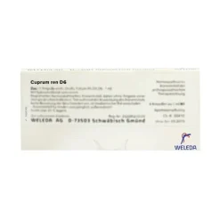 Weleda Cuprum-Ren D6 Medicinale Omeopatico Iniettabile 8 Fiale da 1 ml