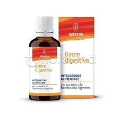 Weleda Gocce Digestive Integratore per Digestione e Funzione Epatica 50ml