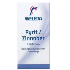 Weleda Pyrit Zinnober Rimedio Omeopatico 80 Compresse