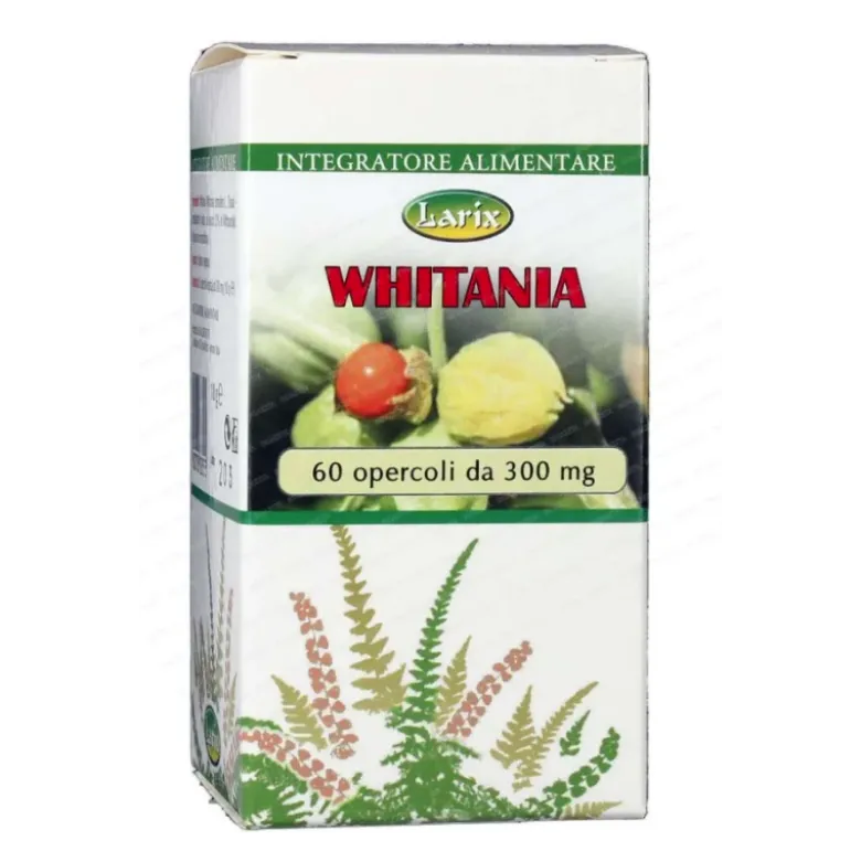 Whithania Integratore per Stress e Stanchezza 60 Capsule