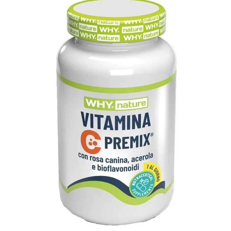 Whynature Vitamina C Premix per Difese Immunitarie 60 Compresse