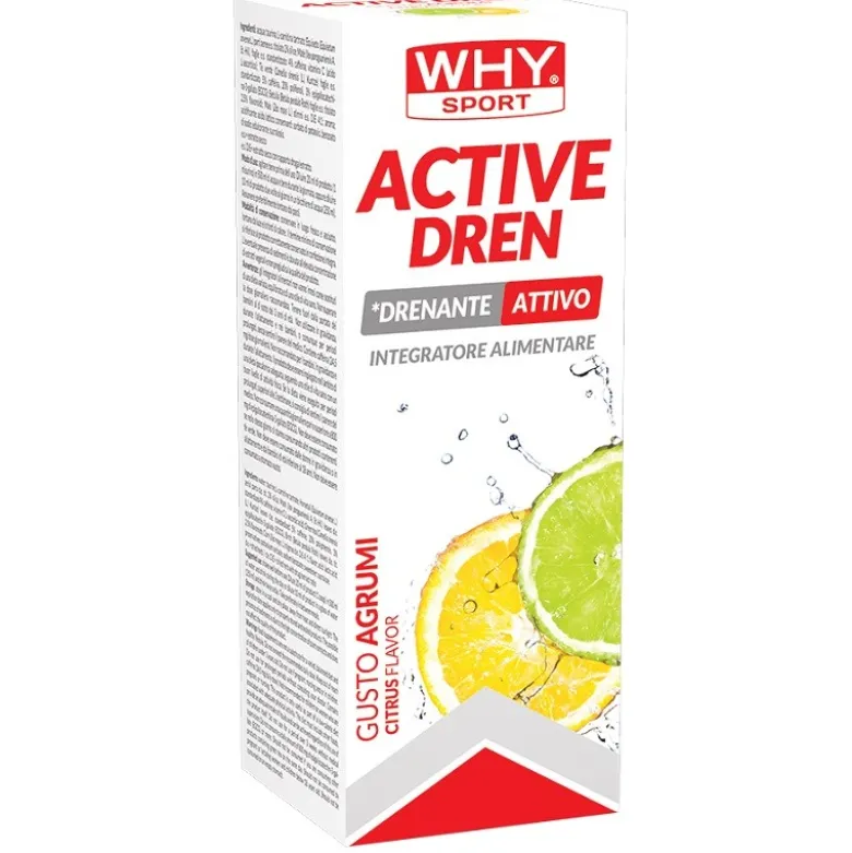 Why Sport Active Dren per Drenaggio Liquidi 500ml