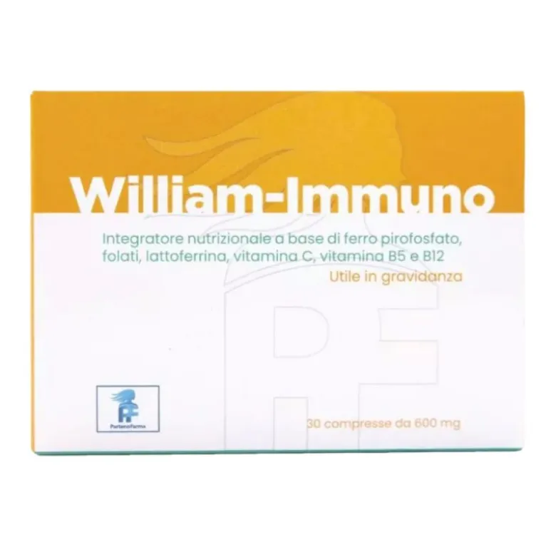 William-Immuno per Sistema Immunitario 30 Compresse da 600 mg.
