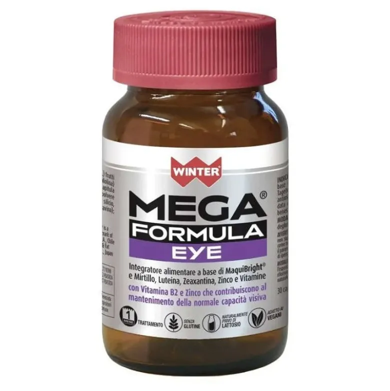 Winter Mega Formula Eye integratore per benessere occhi e vista 30 capsule