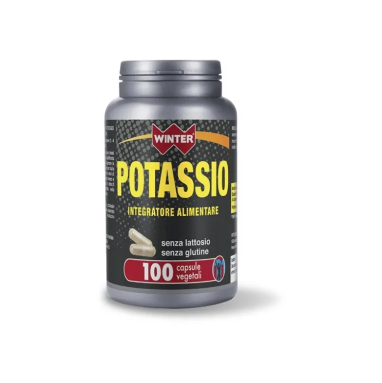 Winter Potassio Integratore Muscoli e Pressione 100 Capsule