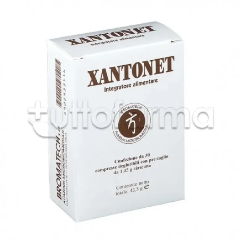 Xantonet Bromatech Dieta e Fame Nervosa 30 Compresse