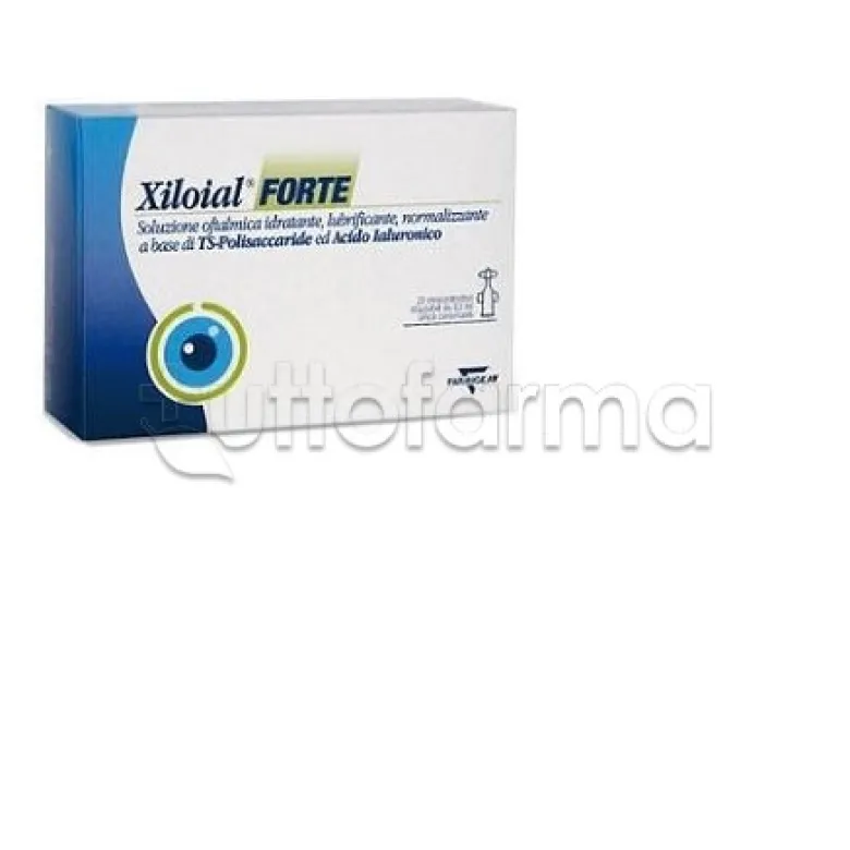 Xiloial Forte Collirio Monodose 20 Flaconcini