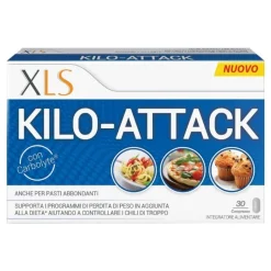 Xls Kilo Attack Integratore per Perdita Peso 30 Compresse