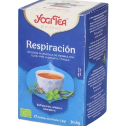 Yogi Tea Piacere Del Respiro tisana per benessere respiratorio 17 bustine filtro (30,6 g)