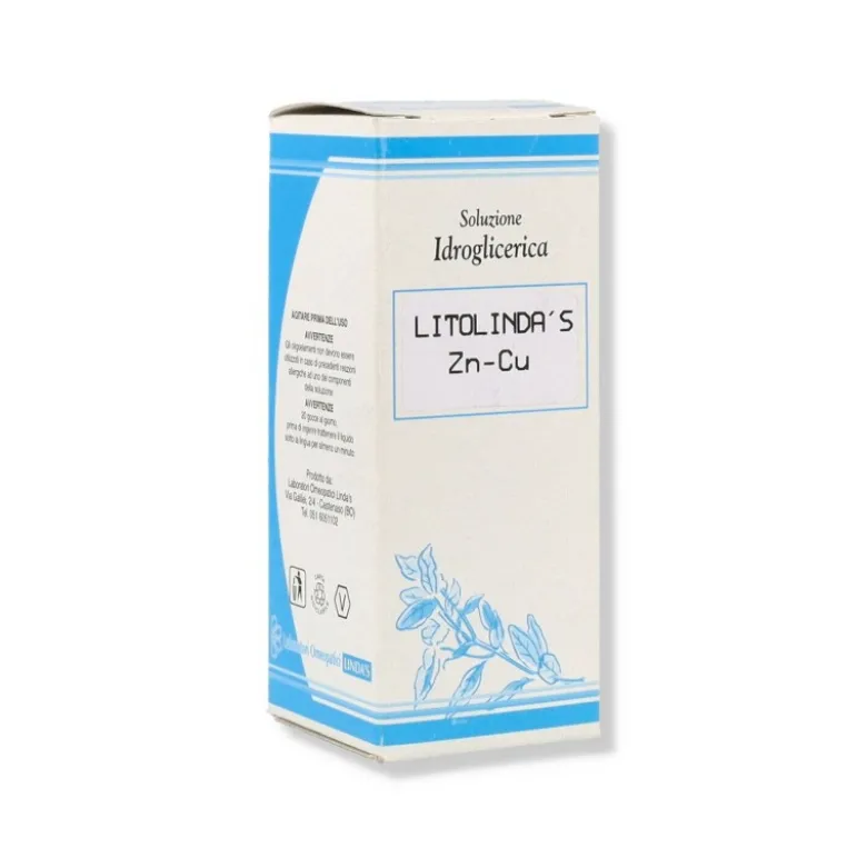 Zinco Rame Litolindas Gocce 50 ml