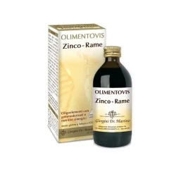 Zinco Rame Olimentovis Integratore per Sistema Immunitario e Benessere Pelle 200ml