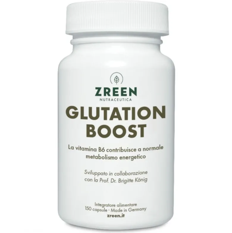 Zreen Natugena Glutation Boost Integratore Detossificazione e Antinvecchiamento 150 Capsule