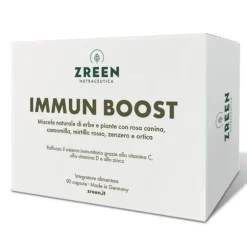 Zreen Natugena Immun Boost Integratore per Difese Immunitarie 90 Capsule