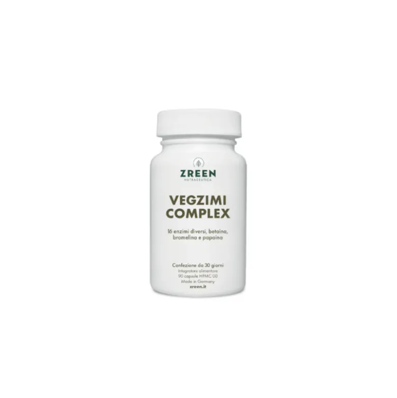 Zreen VegZimi Complex Integratore per la Digestione 90 Capsule